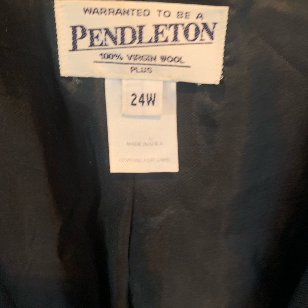 Pendleton Black Blazer - image 3